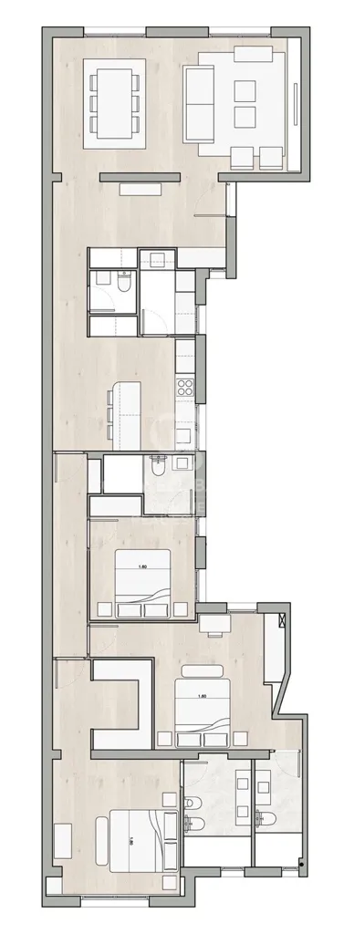 Refurbished Flat with South Orientation in Ibiza, Retiro