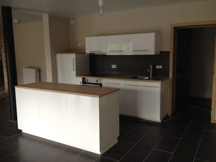 Cuisine - Appartement Rez-de-Chaussée avec Terrasse à Hélécine