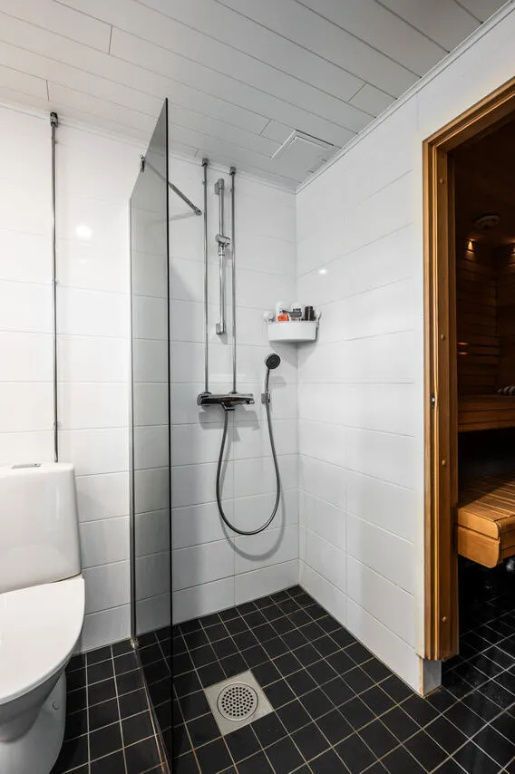 Salles de bain - Modernised Loft with Balcony in Kastelli