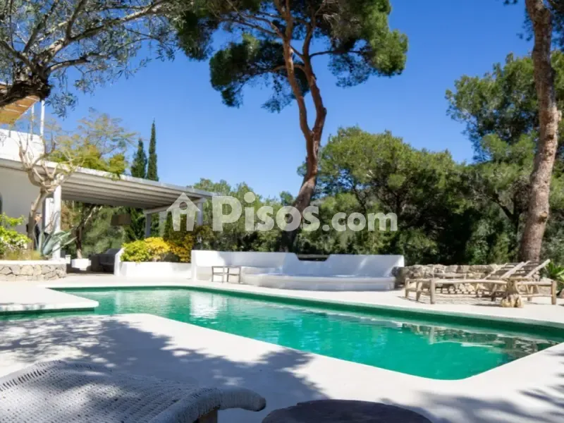 Piscina - Finca rústica con piscina y vistas al mar en San Miguel de Balansat
