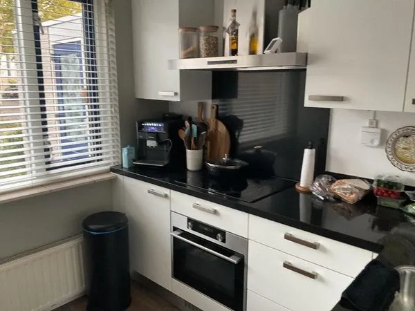Köök - Apartment with West View in Haarlem