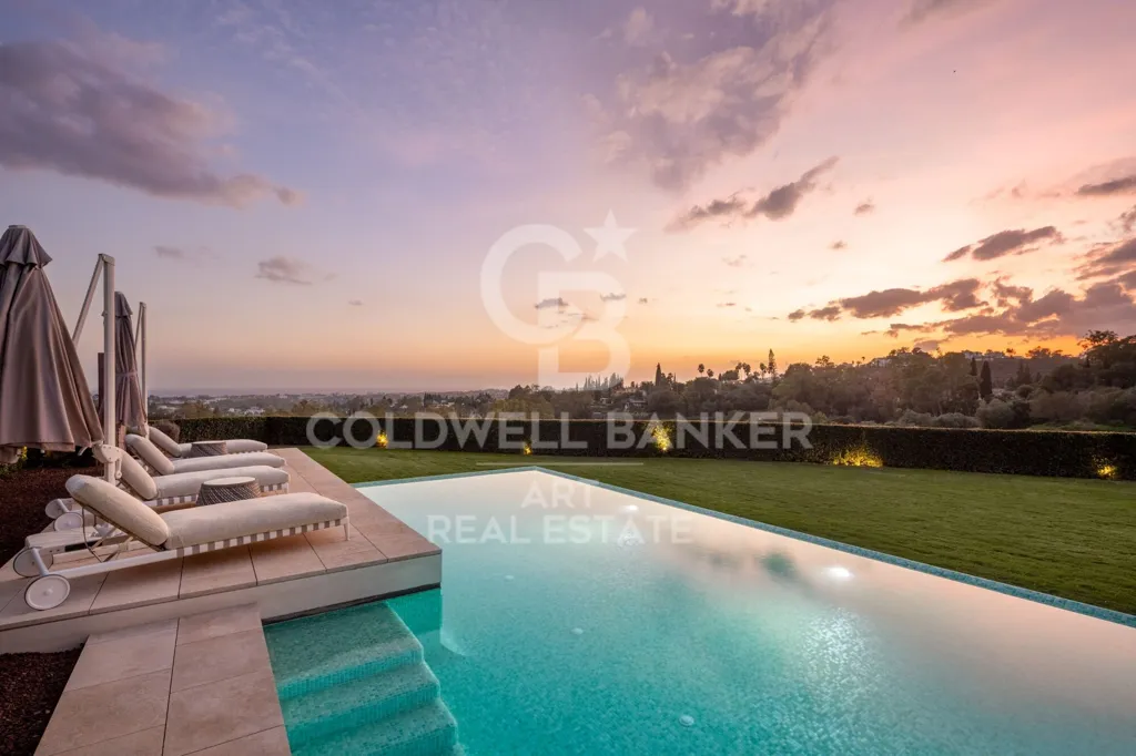 Piscine - Ultra-modern Villa with Panoramic Views in Benahavís