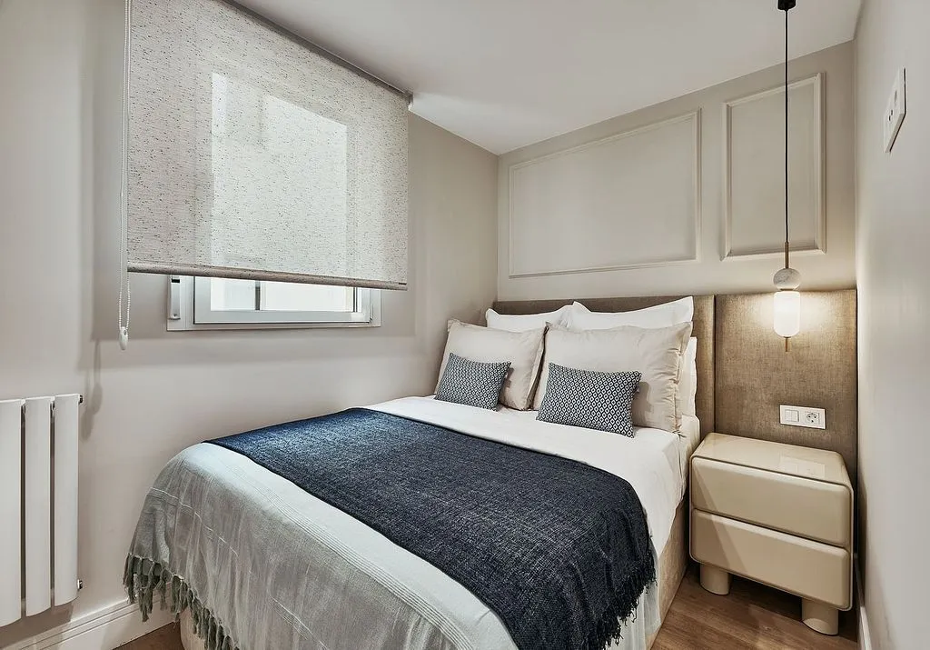 Chambres - 2-Bedroom Flat with Air Conditioning in Chueca