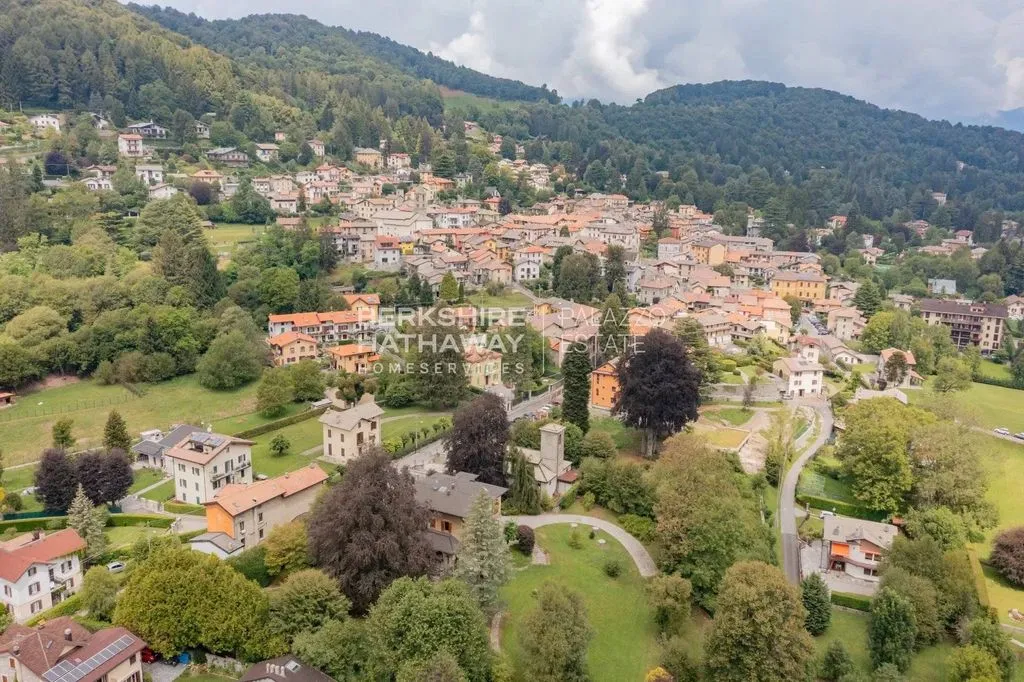 Vue aérienne - Liberty-Style Villa with Park in Valle Intelvi