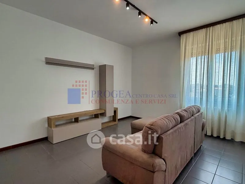 Séjour - Trilocale with Balcony in Bergamo