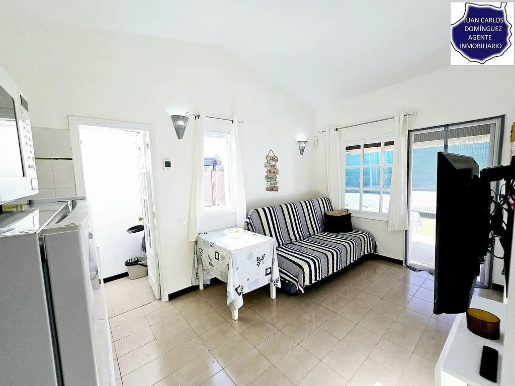 Living Room - Adosada with Pool in Maspalomas