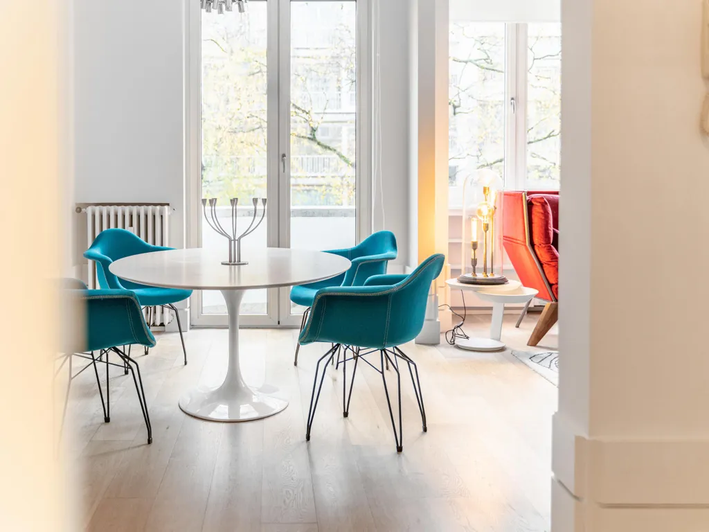 Salle à manger - Appartement Moderne avec Terrasse à Ixelles