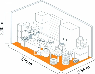 Floor Plan - Commercial Property for Rent in Most - Velebudice