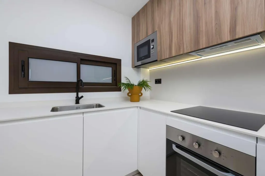 Köök - New Apartment with Private Garden near La Serena Golf, Los Alcázares
