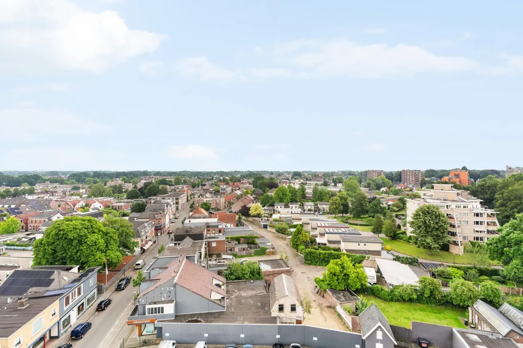 Vue aérienne - Galerijflat with City View in Enschede