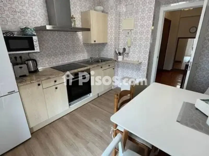 Köök - Apartment with Balcony near Golf in Zarautz