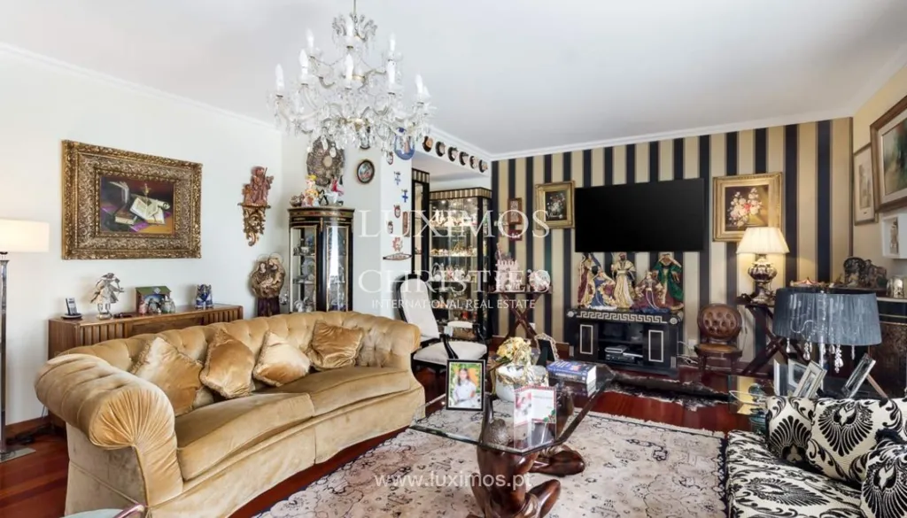 Séjour - Luxury Penthouse with Gym in Maia