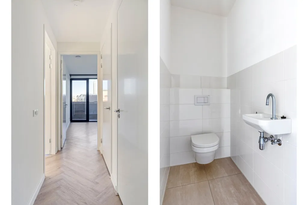 Entrée - Modern Apartment with Balcony in Rotterdam