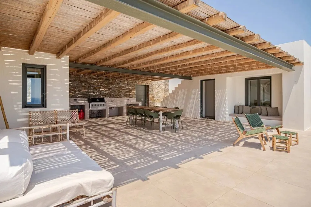 Terrasse - Contemporary Cycladic House with Pool in Paros
