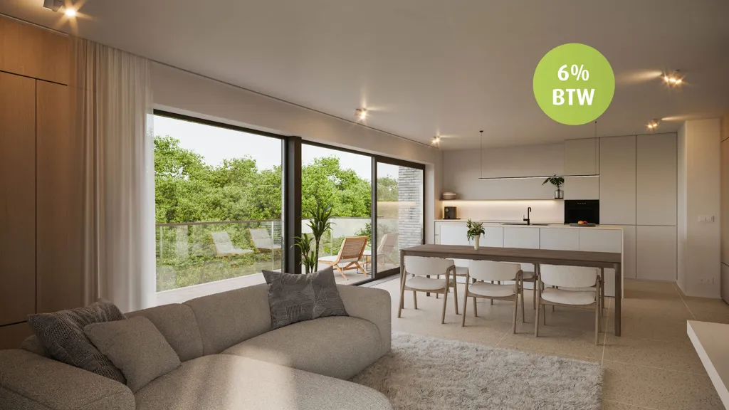 Soggiorno - Eco-Friendly Apartments with Terraces in Meise