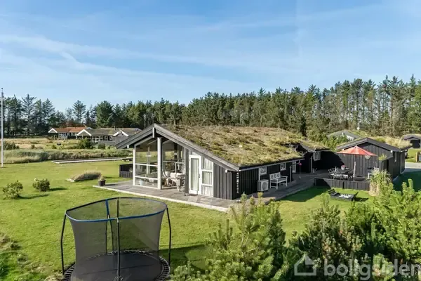 Vue aérienne - Modern Summerhouse with Sea View in Løkken