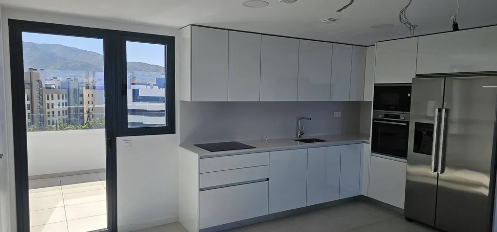 Cucina - Beachfront Apartment with Sea Views in Torremolinos