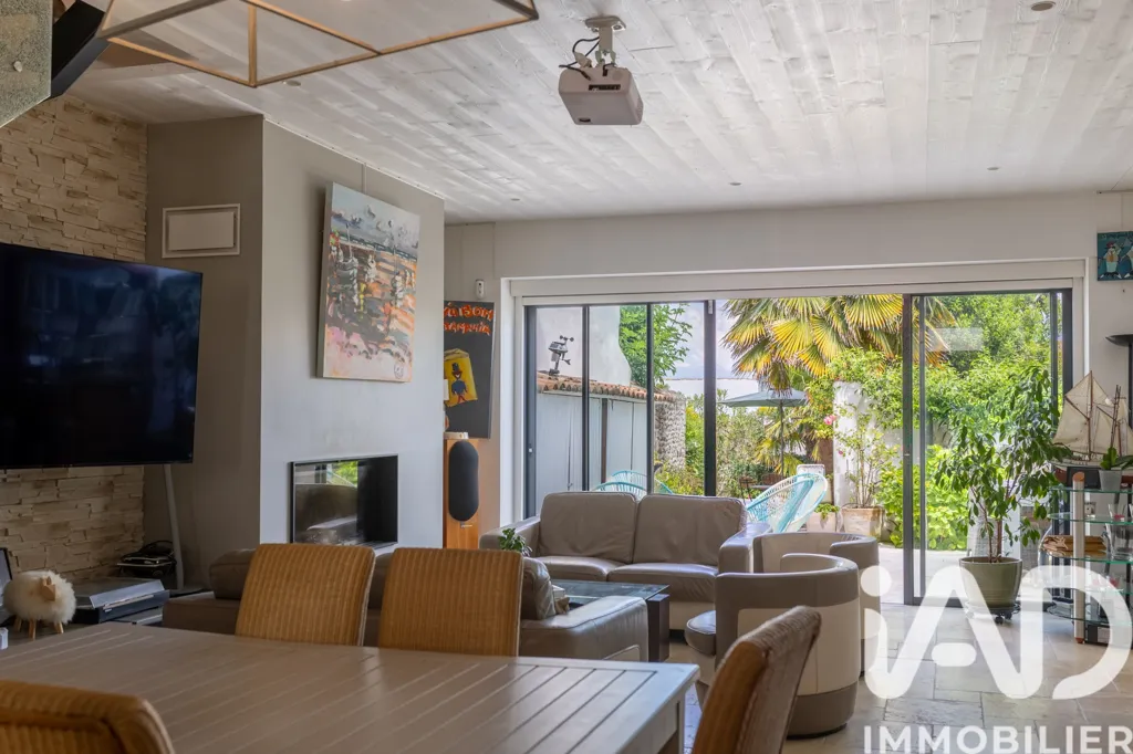 Séjour - Villa rénovée avec vue mer à Saint-Martin-de-Ré
