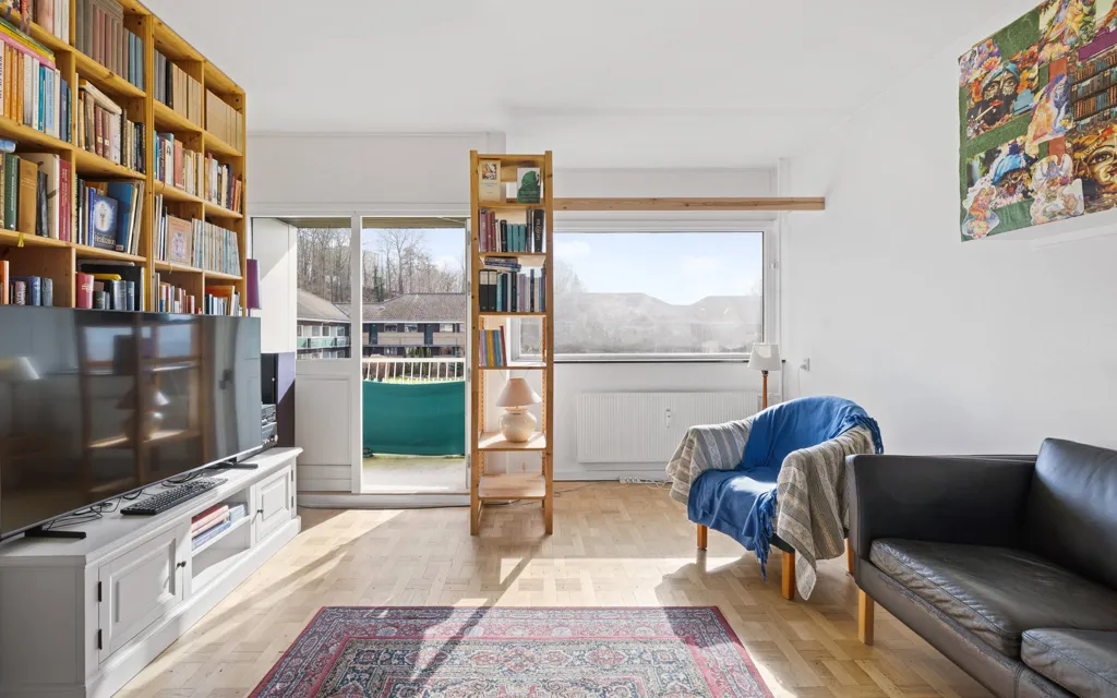Séjour - Appartement 3 pièces à Birkerød