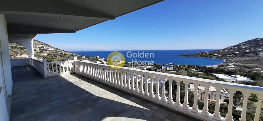 Balcon - Large Villa with Sea View in Keratéa