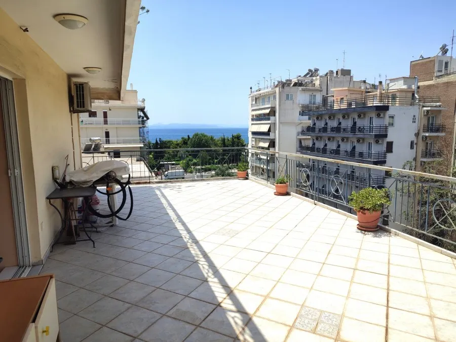 Balcon - Maisonette with Sea View in Paleo Faliro