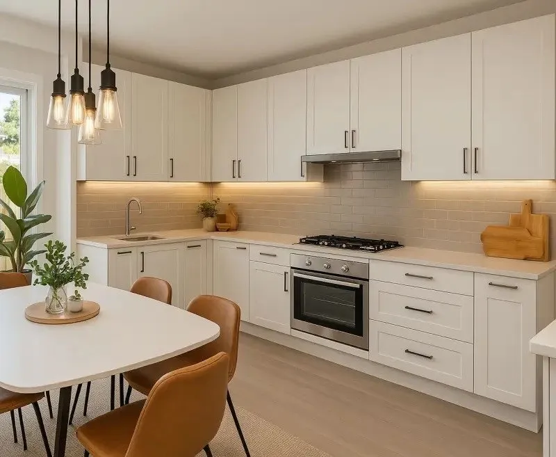 Cuisine - Appartements Neufs avec Balcons à Bègles