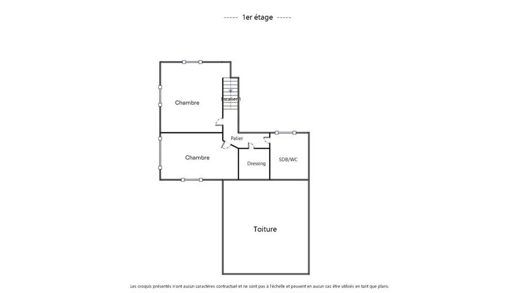 Floor Plan - Provençal House with Pool in Grasse