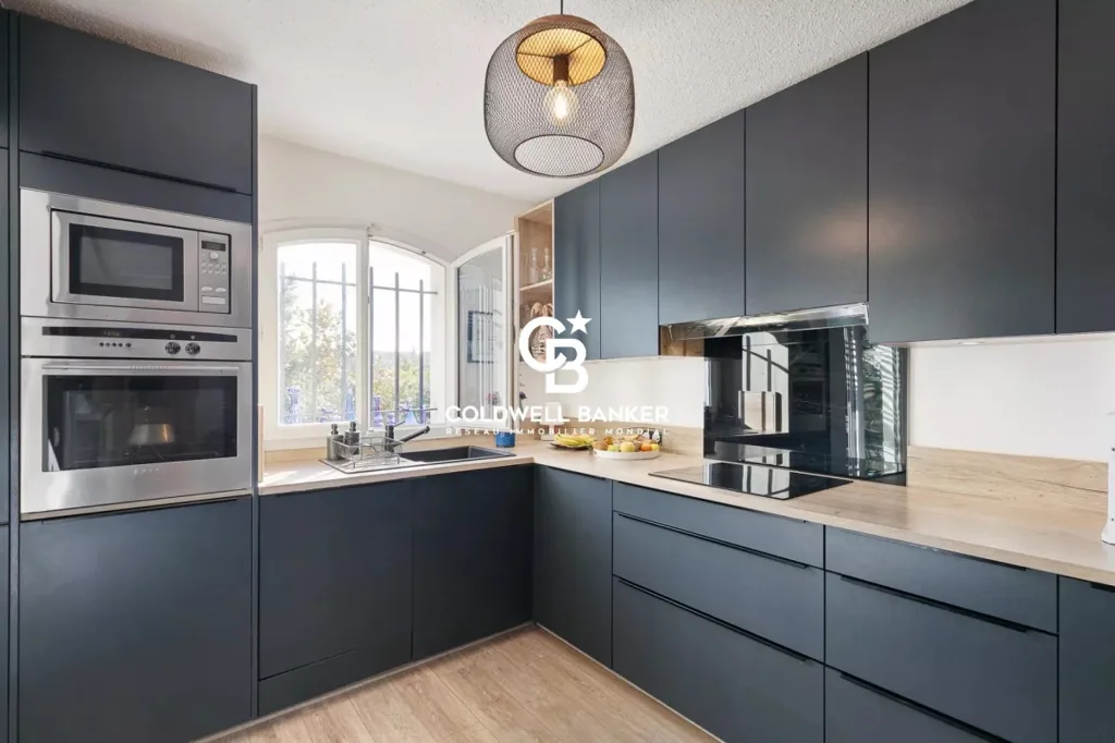 Kitchen - Renovated Villa with Pool in Biot