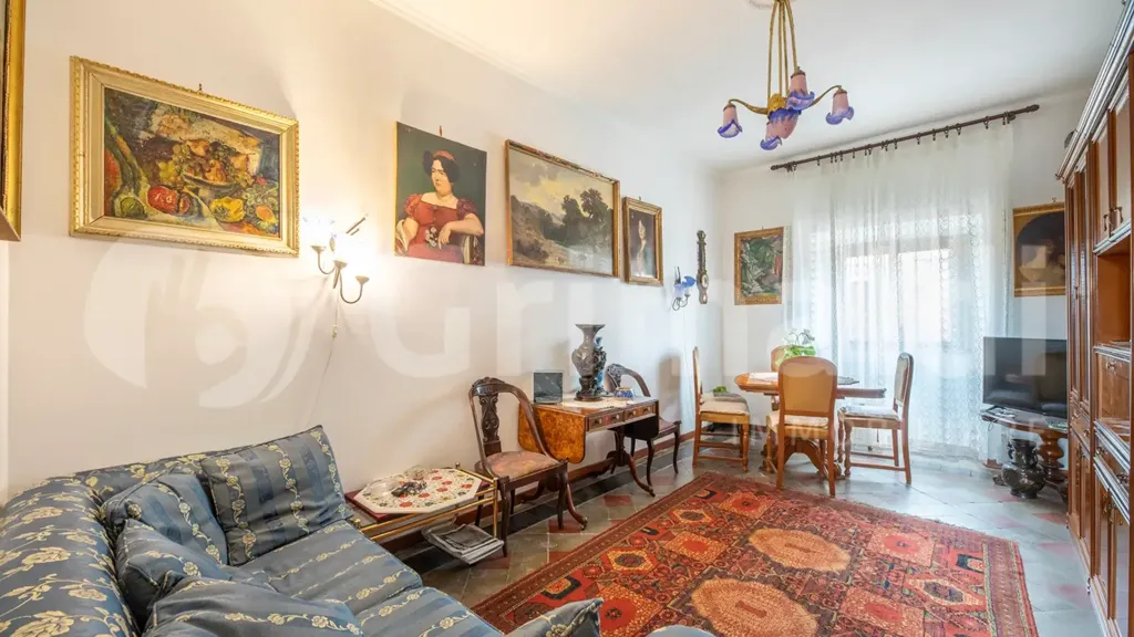 Living Room - Nuda Proprietà Penthouse in Rome