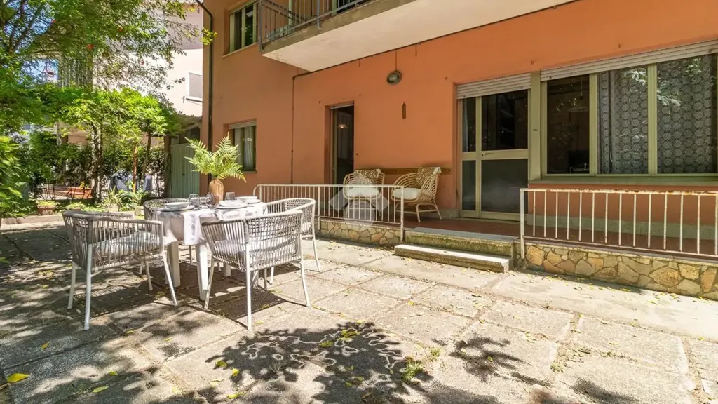 Terrasse - Ground Floor Apartment with Garden in Cervia