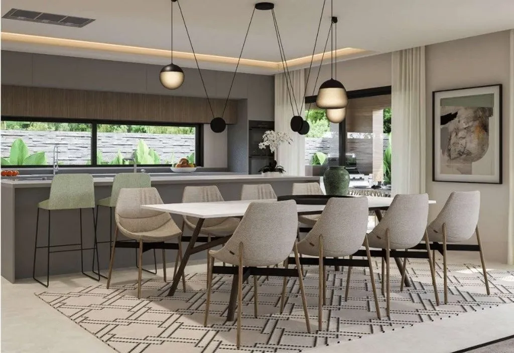 Salle à manger - Luxury Villa with Sea View in Mijas