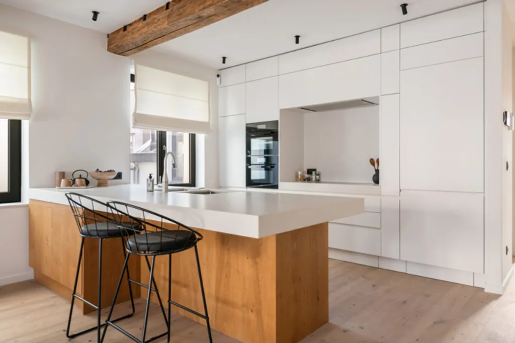 Kitchen - Duplex Penthouse with Spacious Terrace in Antwerp