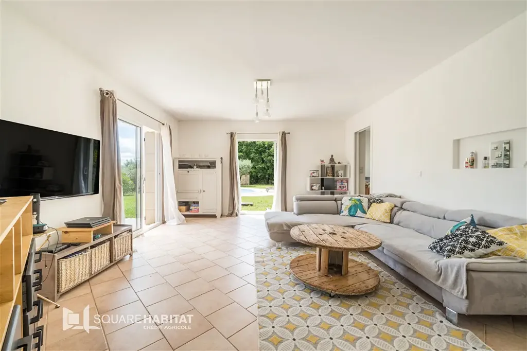 Soggiorno - Charming House with Pool in La Garde-Adhémar