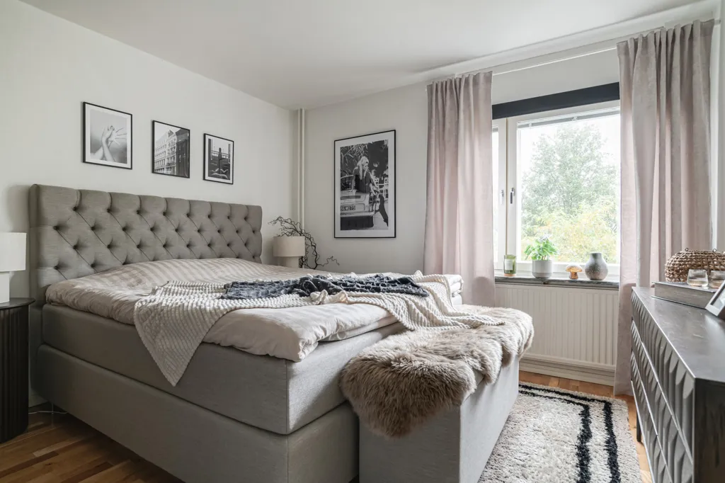 Chambres - Renovated Apartment with Balcony on Frontgatan