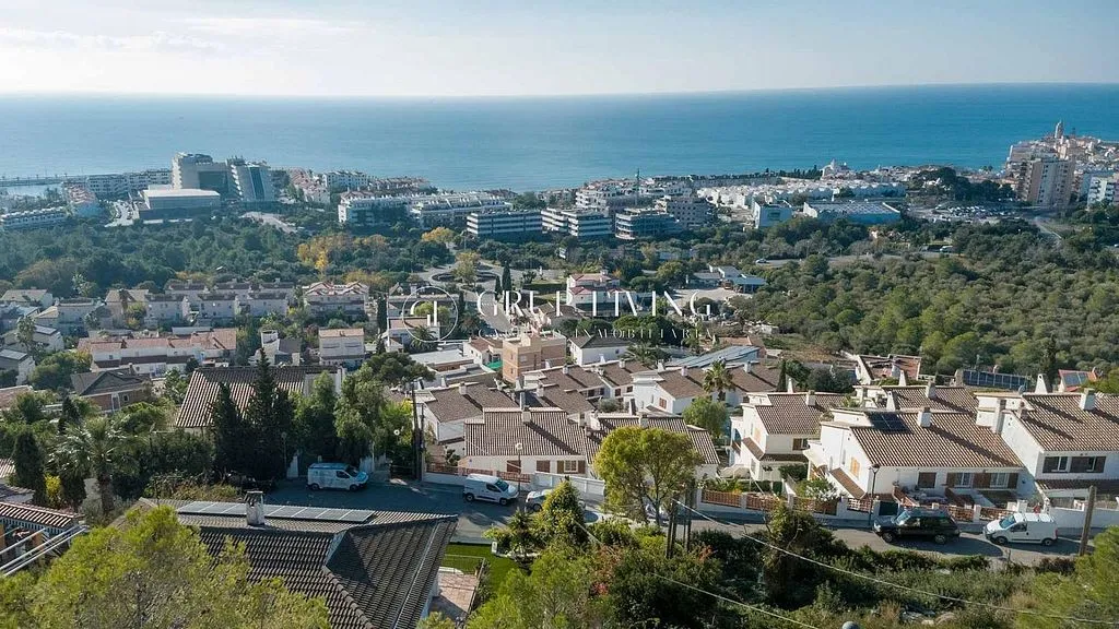 Vue aérienne - Contemporary Villa with Sea View in Sitges