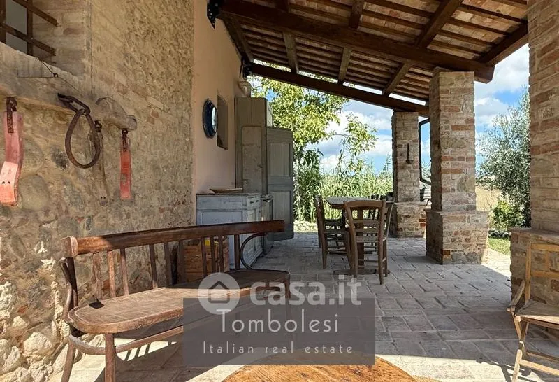 Terrasse - Restored Rustico with Vineyard in Cossignano