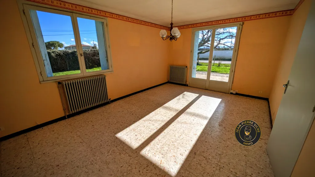 Séjour - Maison des Années 70 au Plain-Pied à Cintegabelle