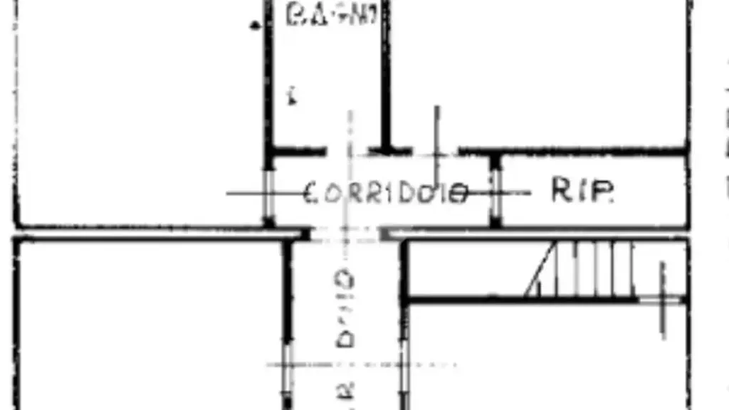 Floor Plan - Terraced Villa with Garden in Marcaria