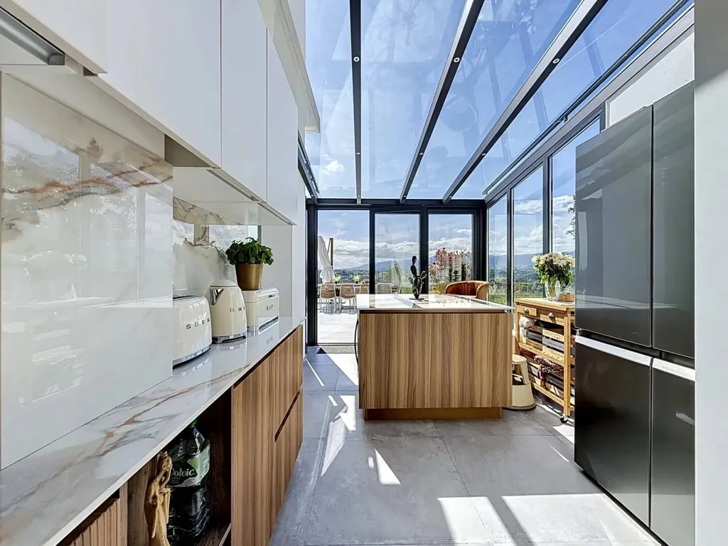 Cuisine - Villa Moderne avec Vue Mer à St Pierre de Féric