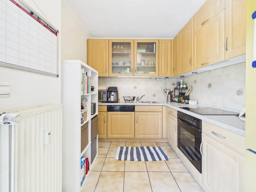 Cuisine - Appartement 2 Chambres avec Vue Dégagée à Gilsdorf