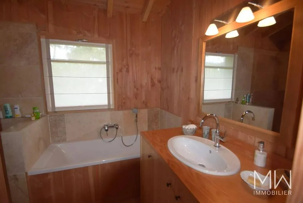 Salles de bain - Villa en Bois avec Vue Mer à Lège-Cap-Ferret