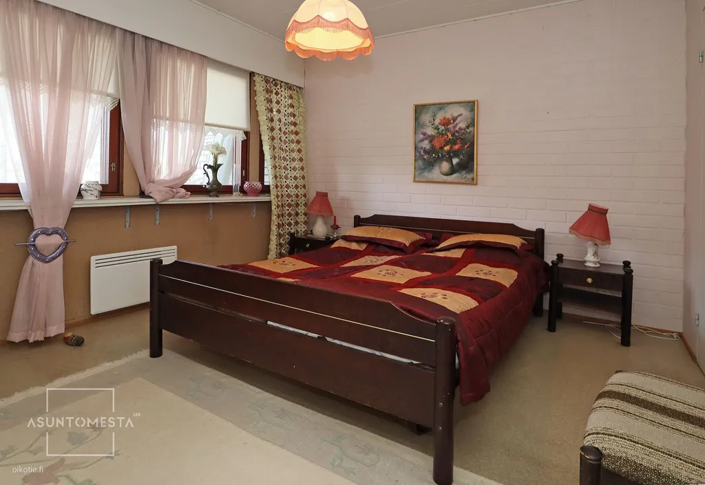 Camere da letto - End-Unit Apartment with Sauna in Lappeenranta