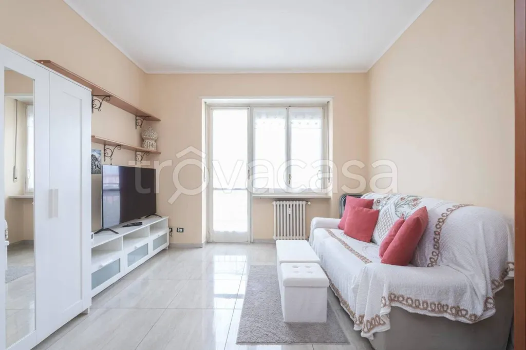 Séjour - Panoramic Apartment with Balcony in Collegno