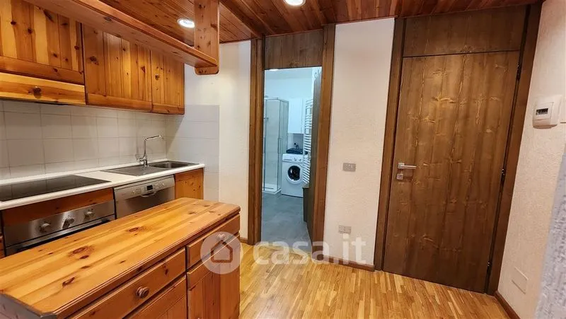 Köök - Central Bormio Apartment with Balcony