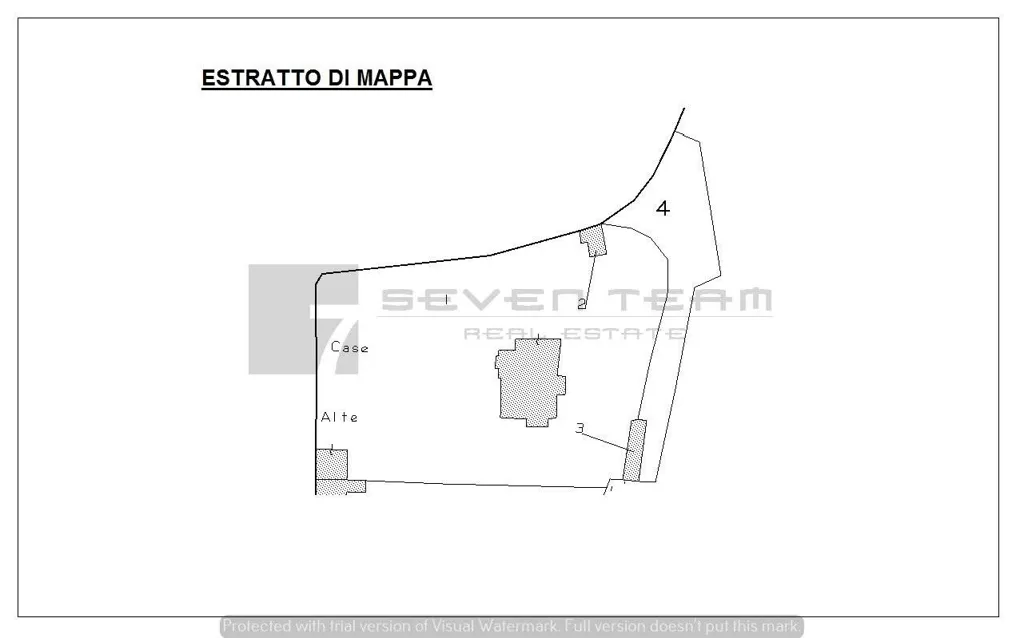 Plaan - Historic Villa with Panoramic View in Cassano d'Adda