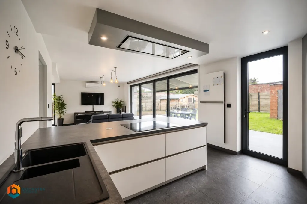 Kitchen - House with Terrace in Bonheiden