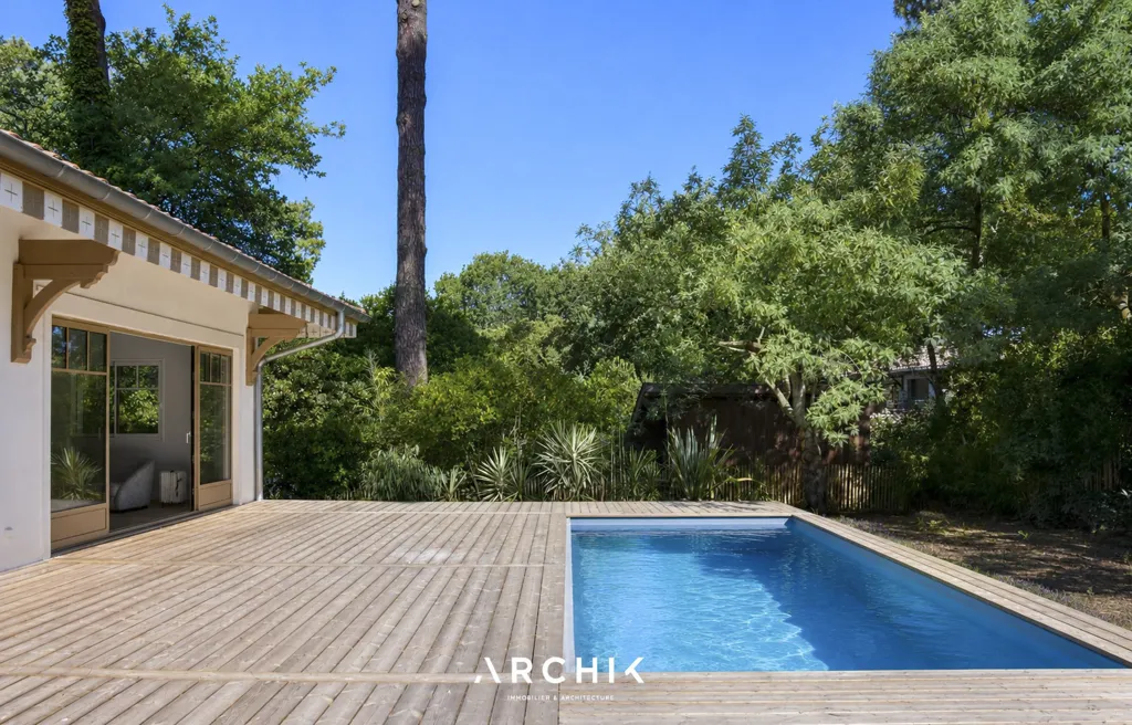 Piscina - Contemporary House with Pool in Abatilles