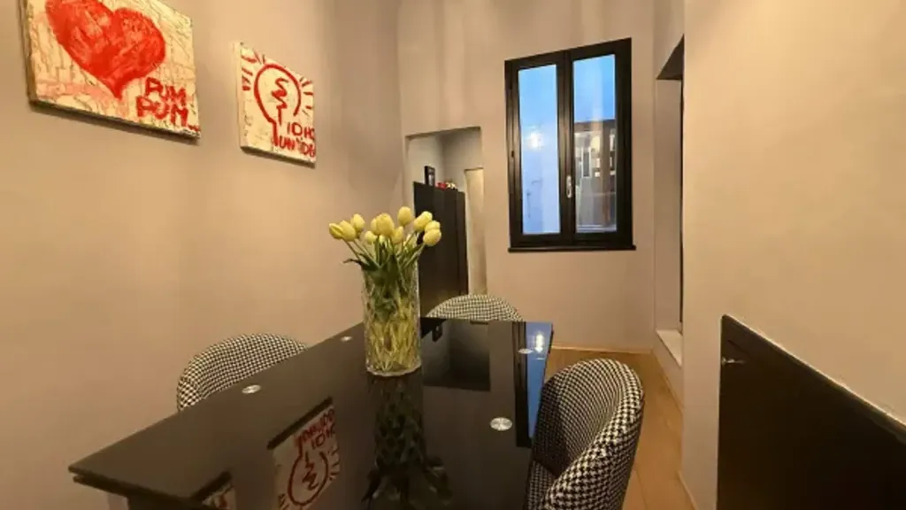 Söögituba - Rustic Apartment with Historic Charm in Florence