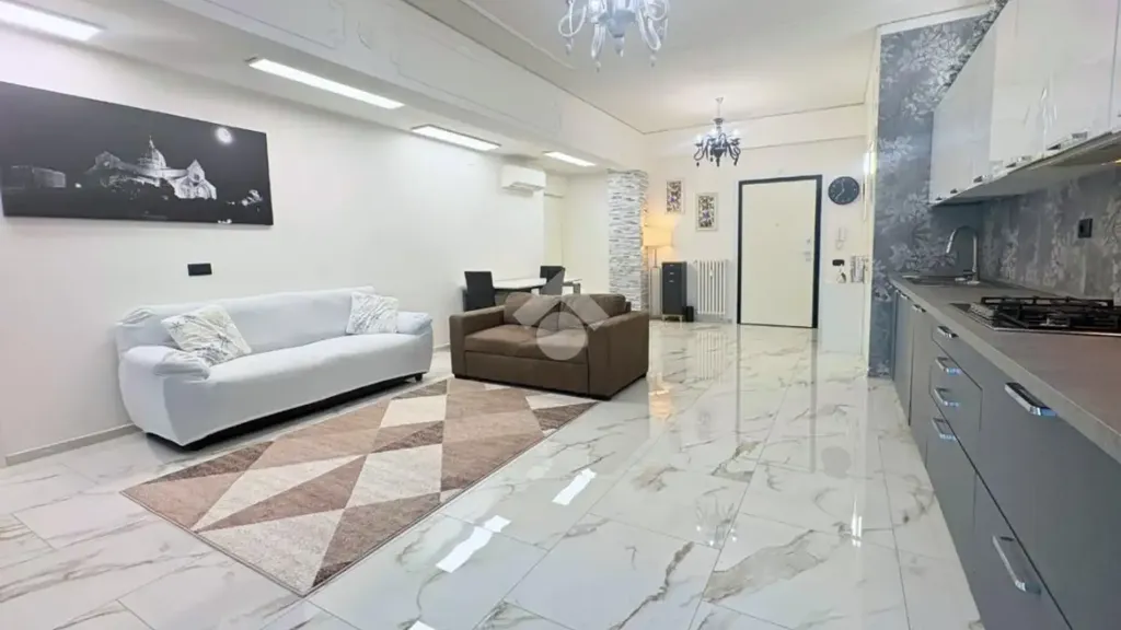 Séjour - Renovated Apartment with Balcony in Ancona