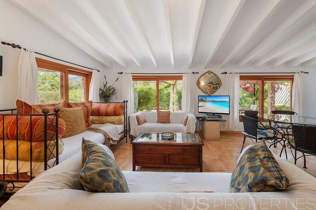 Séjour - Mallorcan Villa with Pool in Pollença